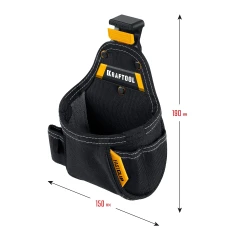 Поясная сумка с быстросъёмным креплением FastClip, 150 х 190 мм, KRAFTOOL KP-5 38778