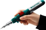Газовый паяльник, 120 K, 30 - 120 Вт, 1300°С, горелка, фен, пьезоподжиг, набор 10 в 1, KRAFTOOL SolderGas 55503-H10 — фото 15
