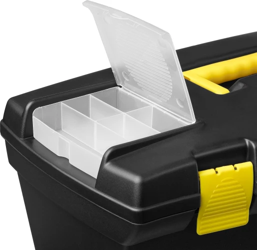 Пластиковый ящик для инструментов, 610 х 320 х 300 мм, (24"), STAYER VEGA-24 38105-21_z03 — фото 4