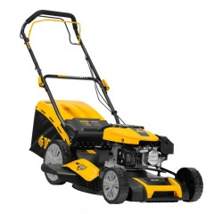 Газонокосилка бензиновая GLR-510SP-K, 180 куб.см, ширина 51 см, привод, 8 уровней скашивания, травосборник 60 л Denzel 58804
