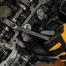 Набор инструментов, 1/2", 1/4", CrV, S2, пластиковый кейс, 64 предмета Denzel 15801 — фото 25