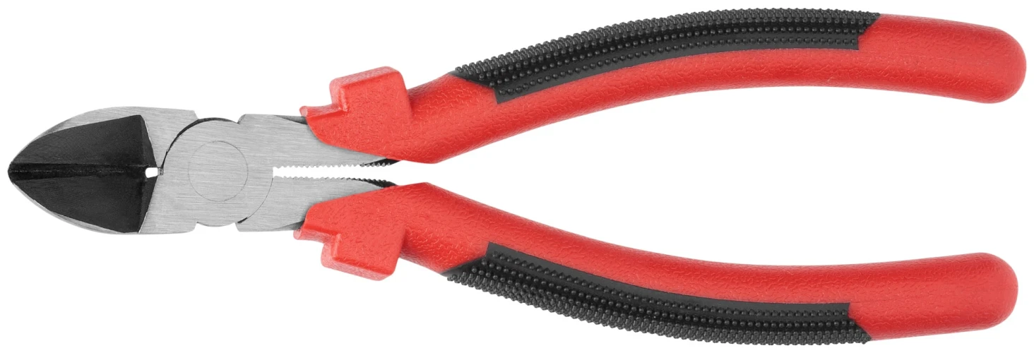 Бокорезы "Стандарт", красно-черные пластиковые ручки, полированная сталь 190 мм FIT 48019 — фото 5