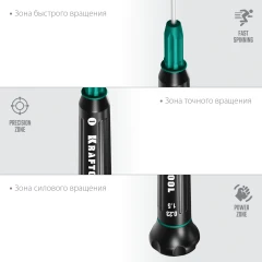 Отвертка для точных работ, KRAFTOOL Precision SL1.5 25681-1.5