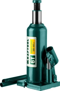 Бутылочный гидравлический домкрат, 6 т, 216 - 413 мм, KRAFTOOL KRAFT-LIFT 43462-6_z01