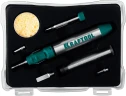 Газовый паяльник, 70 B, 30 - 70 Вт, 1300°С, горелка, фен, набор 8 в 1, KRAFTOOL SolderGas 55504-H8 — фото 15