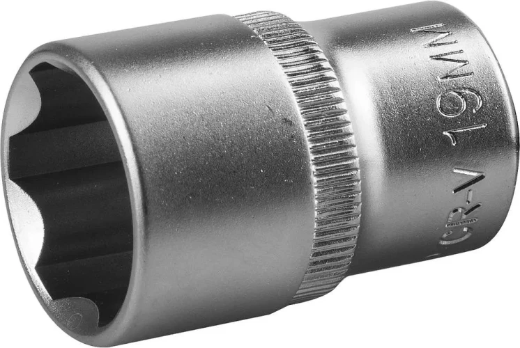 Торцовая головка, 1/2", 19 мм, ЗУБР SUPER LOCK 27725-19_z02 — фото 1