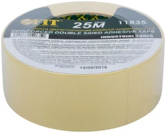 Лента клейкая двусторонняя, на тканевой основе 48 мм х 25 м FIT 11835