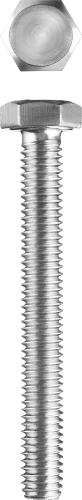 Болт, кл. пр. 5.8, M5 х 40 мм, цинк, 5 кг, ЗУБР ГОСТ 7798-70 303080-05-040 — фото 1