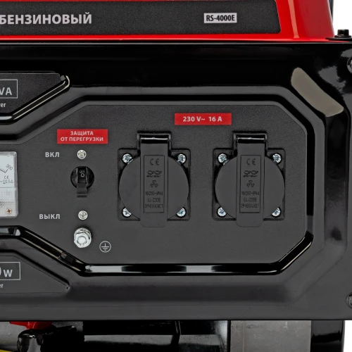 Генератор бензиновый RS-4000E, 3,3 кВт, 230В, электростартер MTX 946125 — фото 11