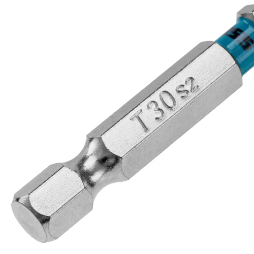 Бита Torx 30х50мм, сталь S2, шестигр., 10 шт. Gross 114072 — фото 5