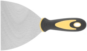 Шпатель, нерж.сталь, прорезиненная ручка 5" (125 мм) FIT 6697