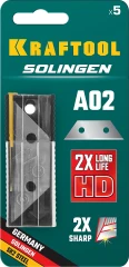 Трапециевидные лезвия, 5 шт, KRAFTOOL Solingen-А02 09627-S5_z02