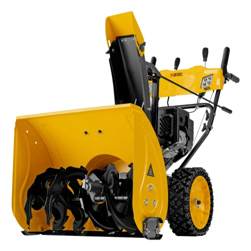 Бензиновая снегоуборочная машина SBM 610S PRO, 212 cc, электростартер, фара, обогрев Denzel 97654 — фото 1