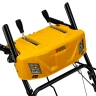 Бензиновая снегоуборочная машина SBM 610S PRO, 212 cc, электростартер, фара, обогрев Denzel 97654 — фото 17