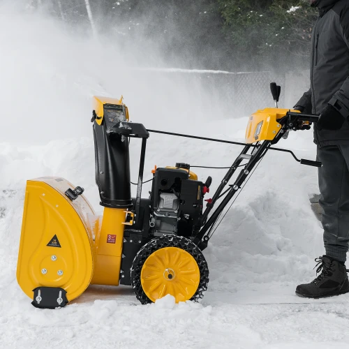 Бензиновая снегоуборочная машина SBM 610S PRO, 212 cc, электростартер, фара, обогрев Denzel 97654 — фото 34