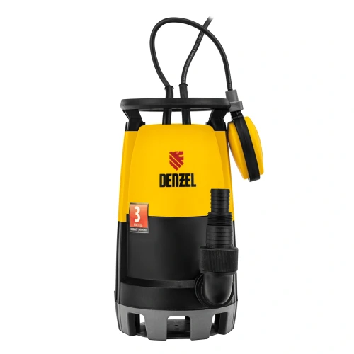 Дренажный насос для чистой и грязной воды DP450S, 450 Вт, напор 6 м, 12000 л/ч Denzel 97267 — фото 5