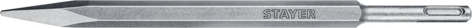 Пикообразное зубило, 250 мм, SDS-Plus, STAYER Gorilla Force 29351-00-250_z02 — фото 1