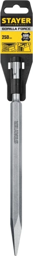 Пикообразное зубило, 250 мм, SDS-Plus, STAYER Gorilla Force 29351-00-250_z02 — фото 2