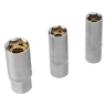 Набор инструментов, 1/2", 1/4", 3/8", CrV, S2, пластиковый кейс, 144 предмета Denzel 15805 — фото 28