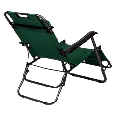 Кресло-шезлонг двухпозиционное 156 х 60 х 82 см, Camping Palisad 69587
