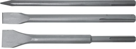 Зубило пикообразное Х-тип SDS-MAX, легированная сталь 18х400 мм FIT 33508 — фото 1